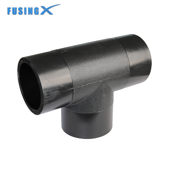 Equal Tee Poly Pipe Fittings for HDPE Water Pipelines