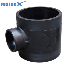 Butt Fusion Fitting Reducing Tee for Gas Pipe Project T250-400