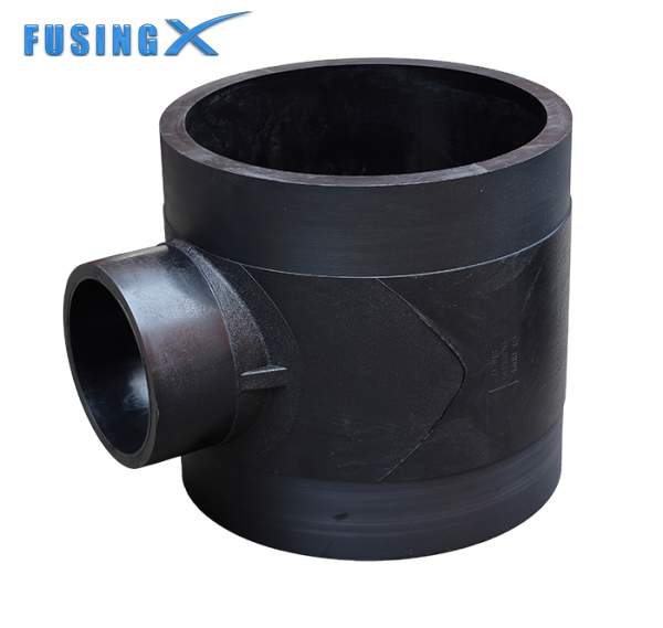 Butt Fusion Fitting Reducing Tee for Gas Pipe Project T250-400