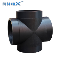 Hdpe Pipe Fittings Cross Fittings Poly Pipe Fusion Fittings For HDPE Drain Water Engineering