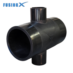 HDPE Pipe Fittings Reducing Cross Fittings Poly Pipe Fusion Fittings