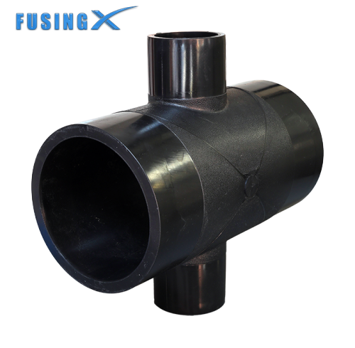 HDPE Pipe Fittings Reducing Cross Fittings Poly Pipe Fusion Fittings