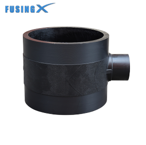 Butt Fusion Fitting Reducing Tee for Gas Pipe Project T710-800