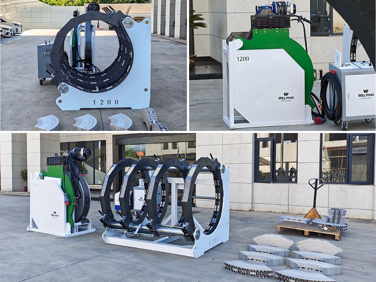 FX1200 Factory Photos: A Real Look at a Large-Diameter Butt Fusion Machine