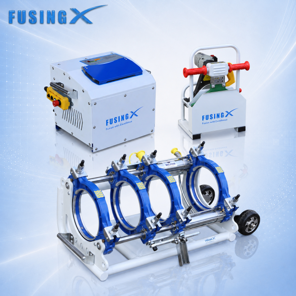 High Level HDPE Butt Fusion Machine Poly Pipe Welding Machine FusingX 63/200