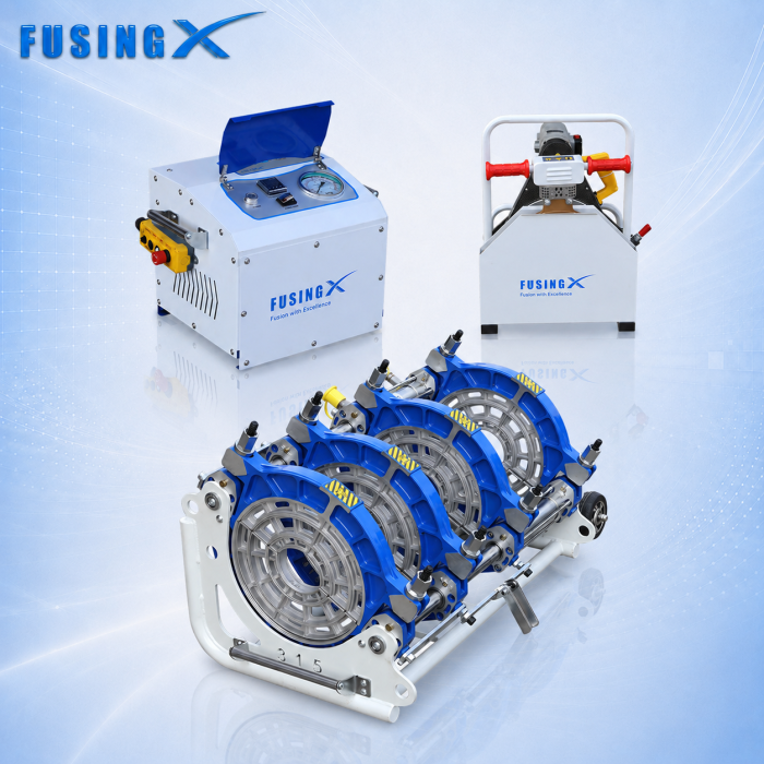 High Level Hydraulic Butt Fusion Welding Machine Semi Automatic Butt Welding Machine FusingX 90/315