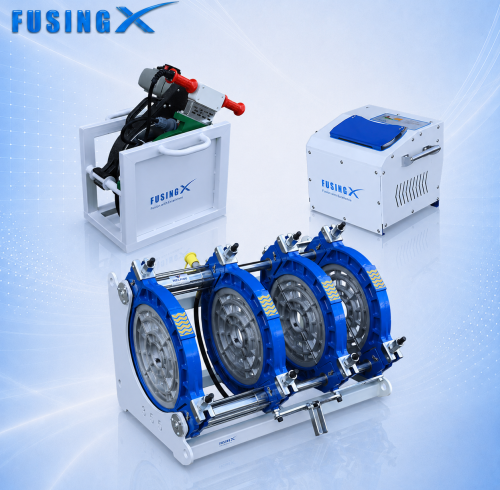 High Level Hydraulic Butt Fusion Welding Machine Semi Automatic Butt Welding Machine FusingX 90/355