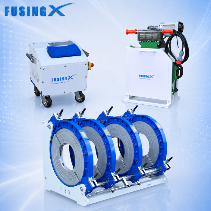 High Level Hydraulic Butt Fusion Welding Machine Semi Automatic Butt Welding Machine FusingX 315/630