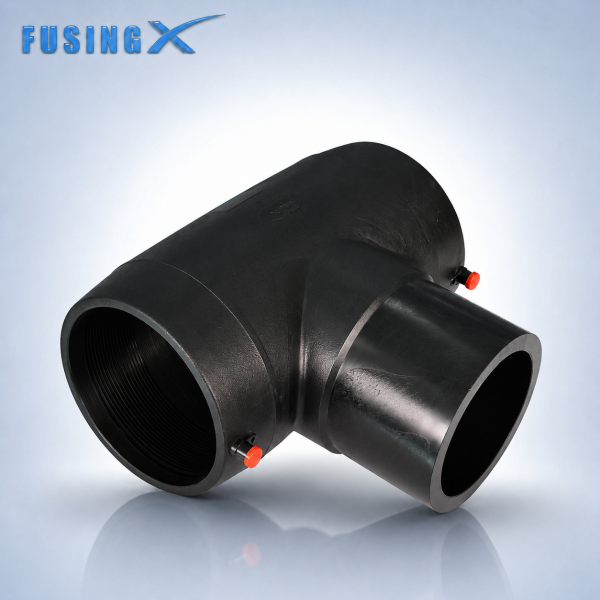 FusingX Equal Tee Electrofusion HDPE Pipe Fittings-SDR17