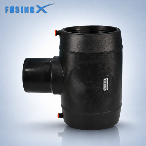 FusingX Electrofusion Reducing Tee HDPE Pipe Fittings-SDR17