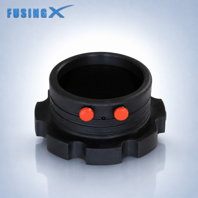 FusingX Electrofusion Flange Adaptor HDPE Pipe Fittings for Gas Pipelines-SDR17