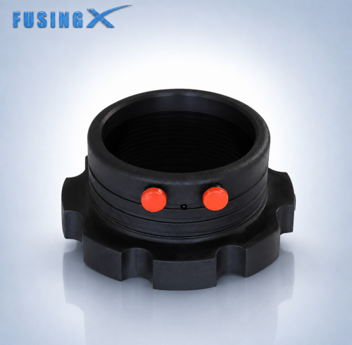 FusingX Electrofusion Flange Adaptor HDPE Pipe Fittings for Gas Pipelines-SDR17