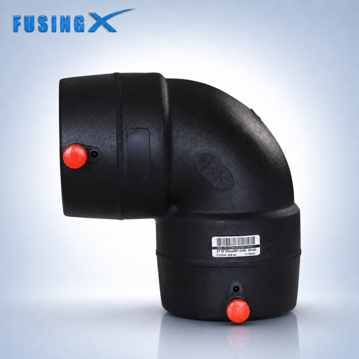 FusingX 90° Elbow HDPE Electrofusion Pipe Fittings-SDR17
