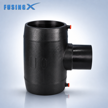 FusingX Electrofusion Fittings Reduceing Tee For Reliable Pipe Fittings-SDR11