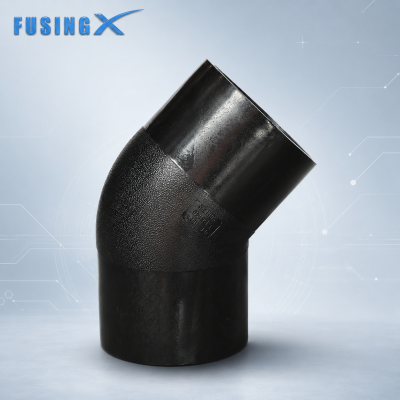 FusingX 45° Butt Fusion Elbow | PE100 | DN63–DN800 | PN16