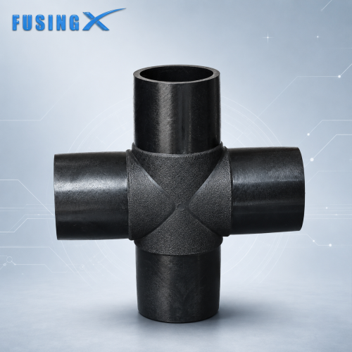 FusingX Equal Cross Butt Fusion Pipe Fitting | PE100 | DN63–DN800 | PN16