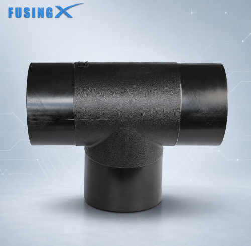 FusingX Equal Cross Butt Fusion Pipe Fitting | PE100 | DN63–DN800 | PN16