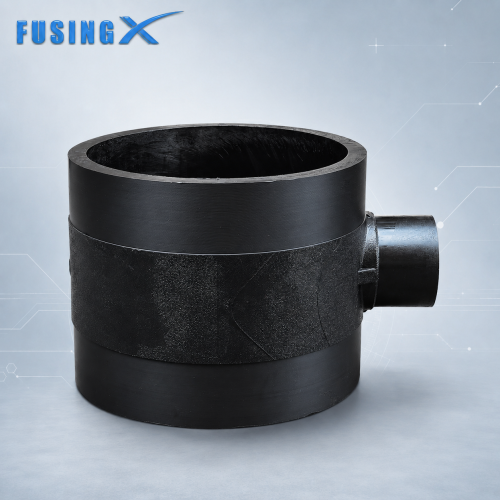 FusingX HDPE Reducing Tee Butt Fusion Fitting | PE100 | DN280×63–DN500×400 | PN16