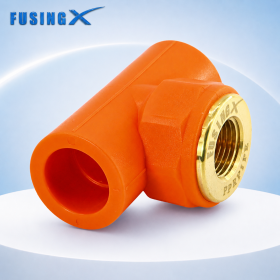 FusingX PPR Female Thread Tee | PPR x Brass Female Thread Fitting | DN20–63