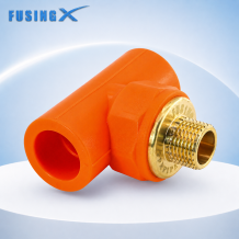 FusingX PPR Male Thread Tee | PPR x Brass Male Thread Fitting | DN20–32