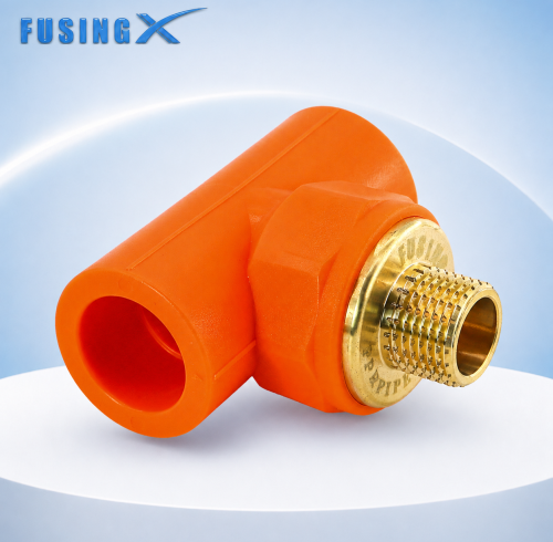 FusingX PPR Male Thread Tee | PPR x Brass Male Thread Fitting | DN20–32