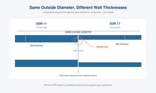 Technical Guide | Can HDPE Pipes with Different SDRs Be Butt Fused?