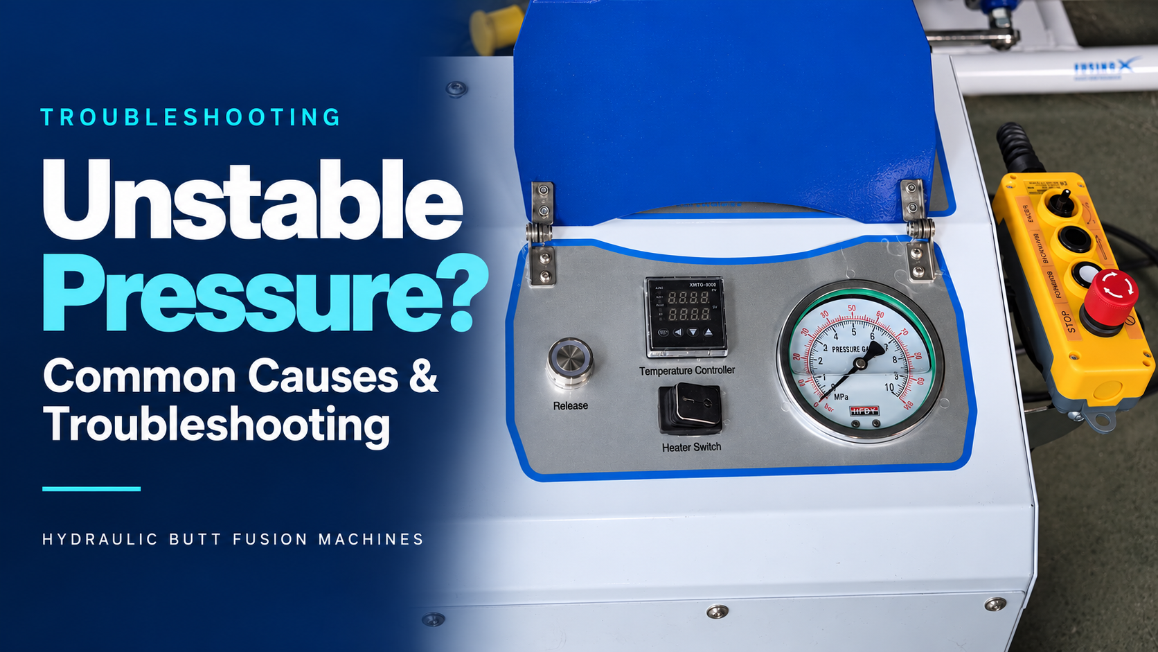 Troubleshooting | Common Causes of Unstable Pressure in Hydraulic Butt Fusion Machines