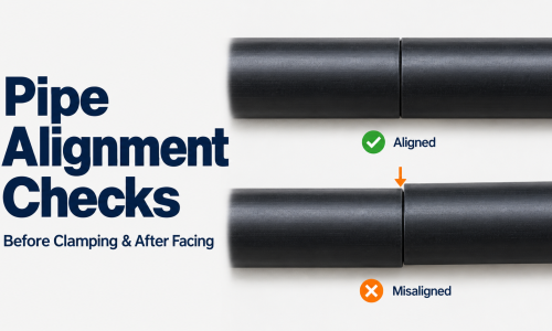 Operation Guide | Pipe Misalignment: What Should You Check Before Clamping and After Facing?