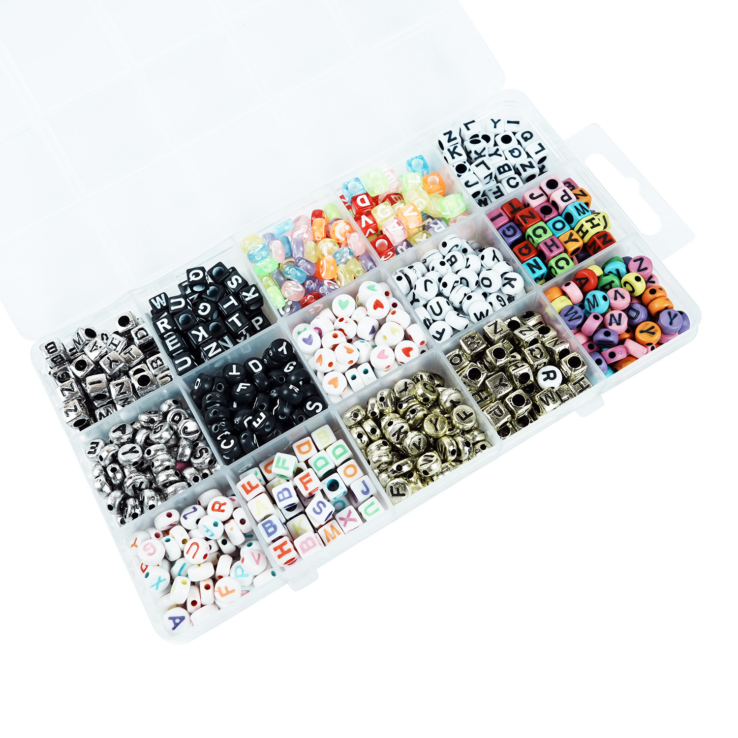 A-Z alphabet beads set with box