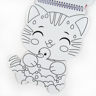 Purr-fect Cat-Shaped Art Set