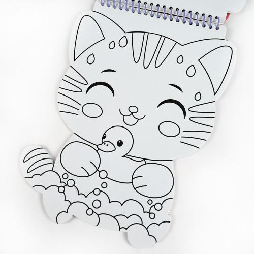 Purr-fect Cat-Shaped Art Set