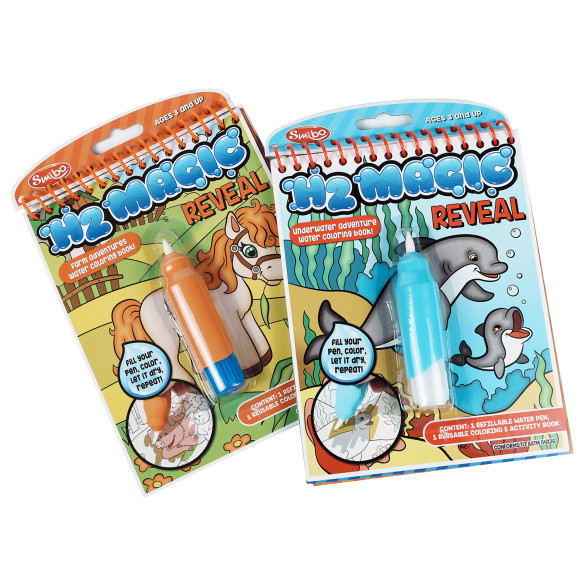 AquaMagic Water-Reveal Activity Book