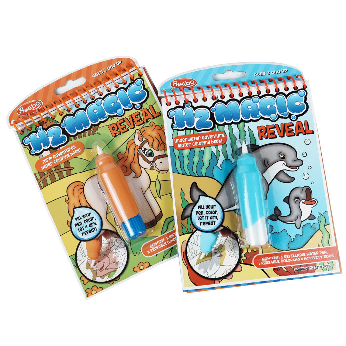 AquaMagic Water-Reveal Activity Book