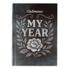 A5 Elegant Book-Style Daily Calendar & Planner