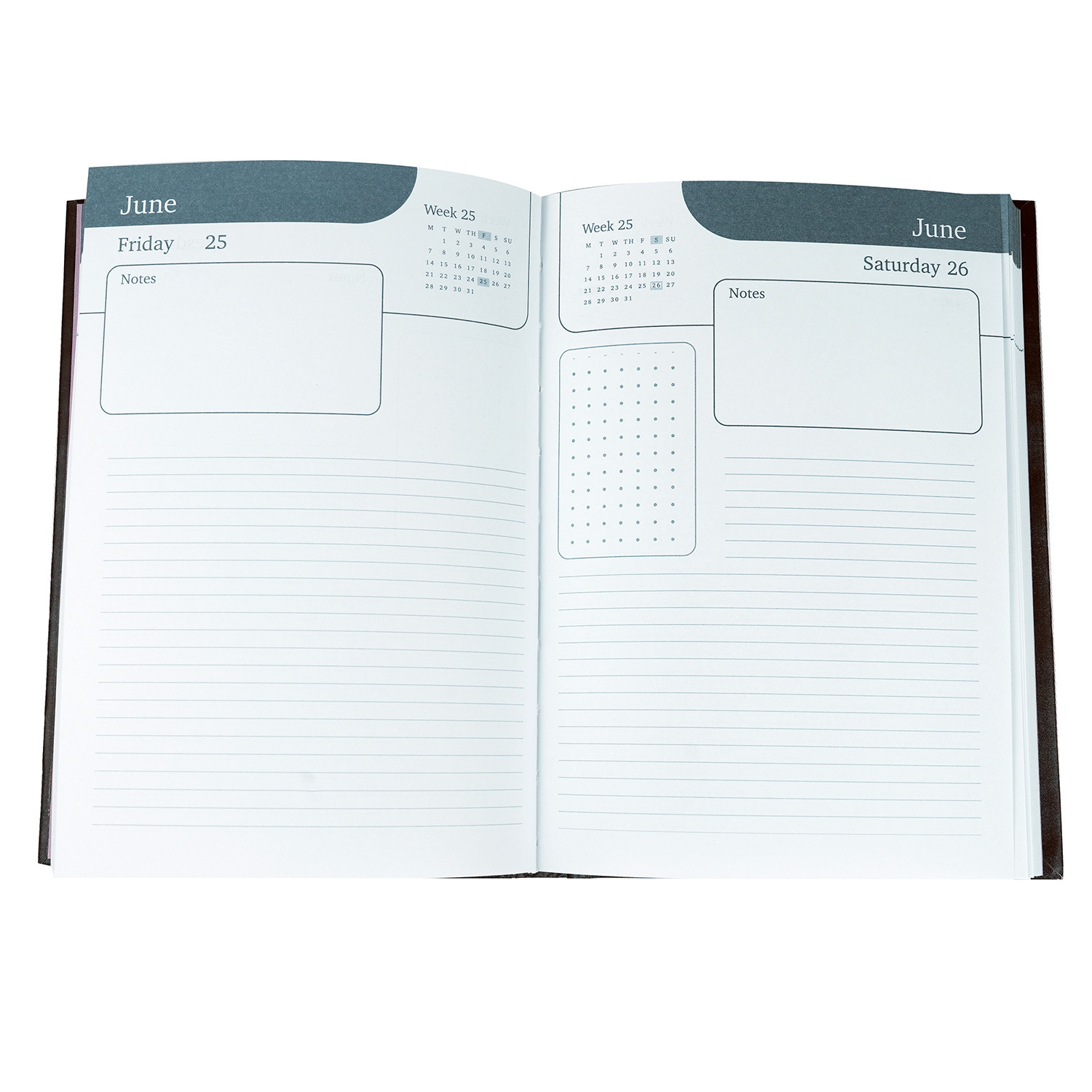 A5 Hardcover Book Calendar