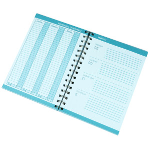 A5 Sleek Spiral bound planner
