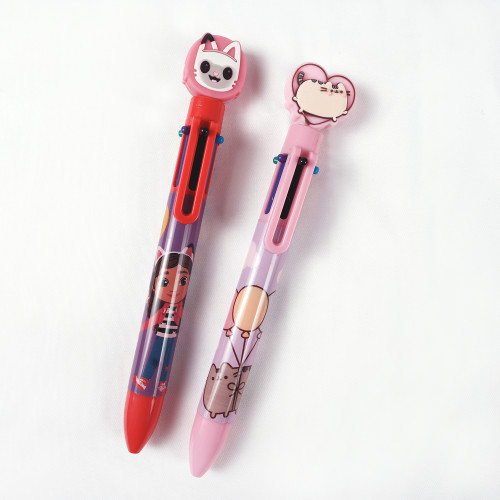 Rainbow Click 6-in-1 Topper Pen