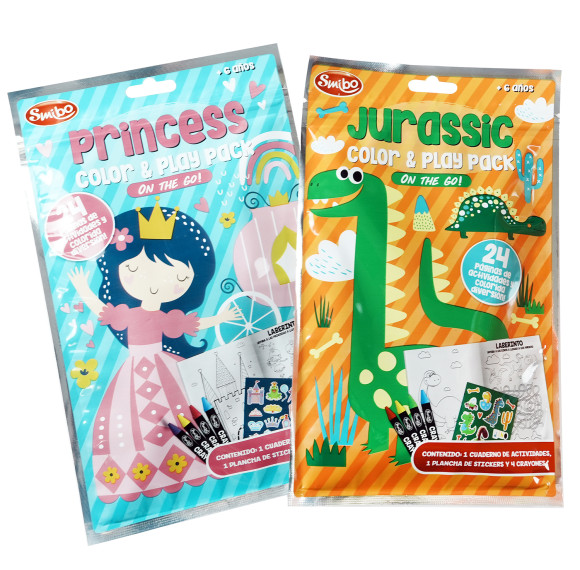 Creative Go Pack Mini Coloring and Activity Set