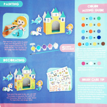 Magic Castle 3D Build and Paint Creative Craft Studio