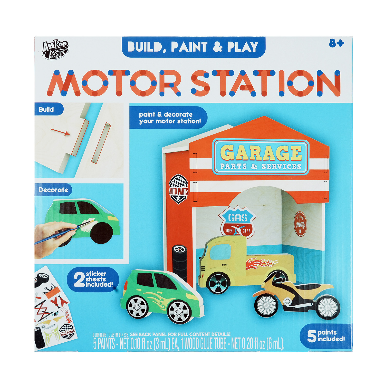 3D wooden vehicle puzzle