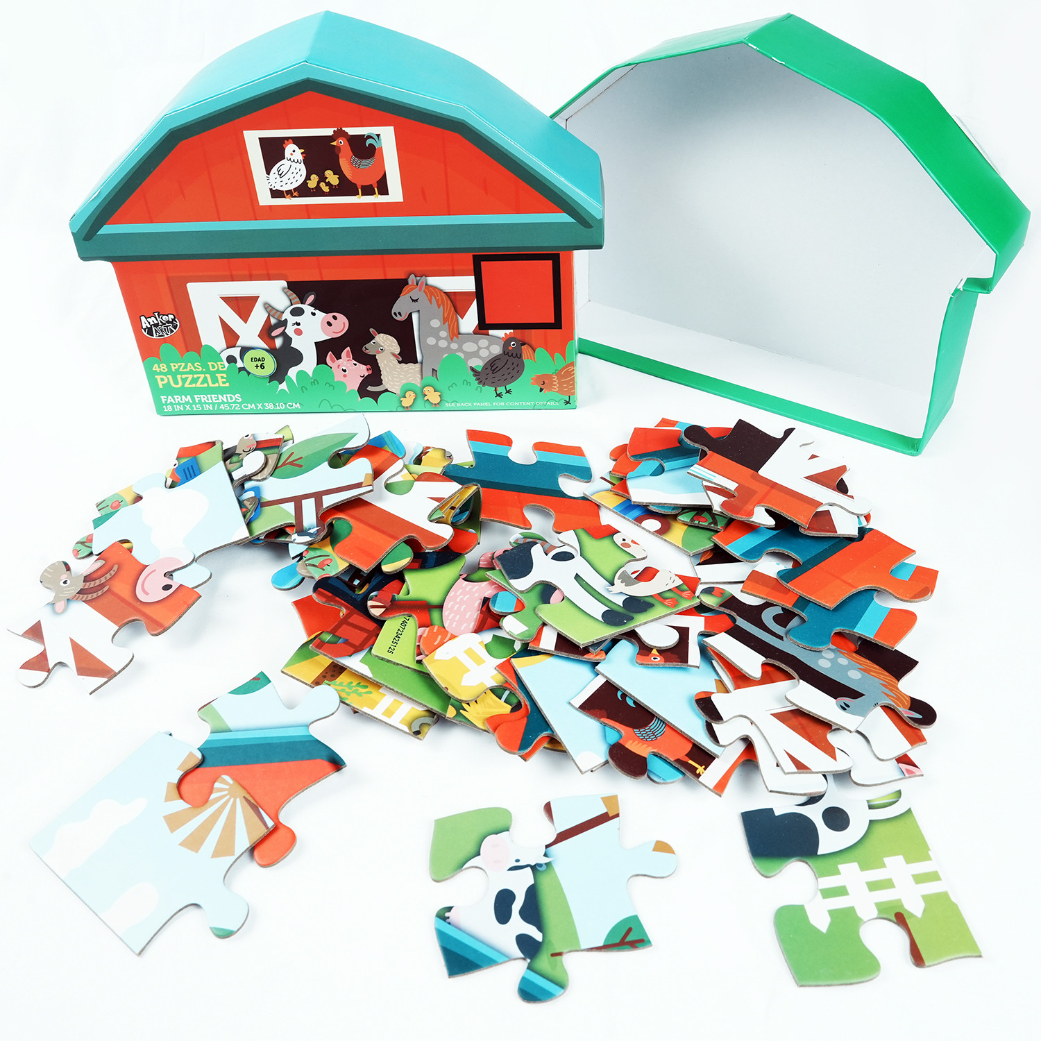 48-Piece City House Jigsaw