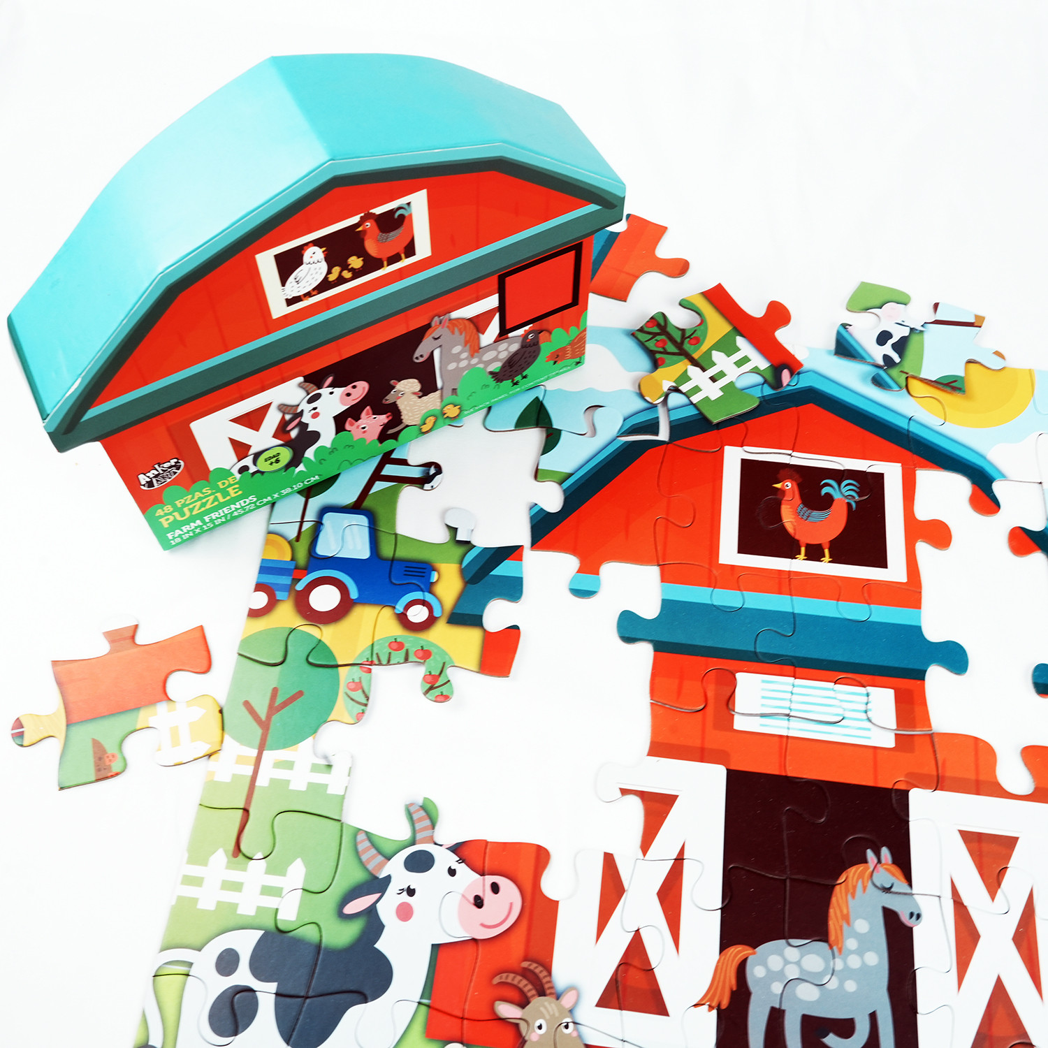 city house puzzle gift for kids