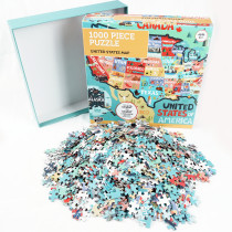 Grand Map Explorer 1000-Piece Challenge Jigsaw