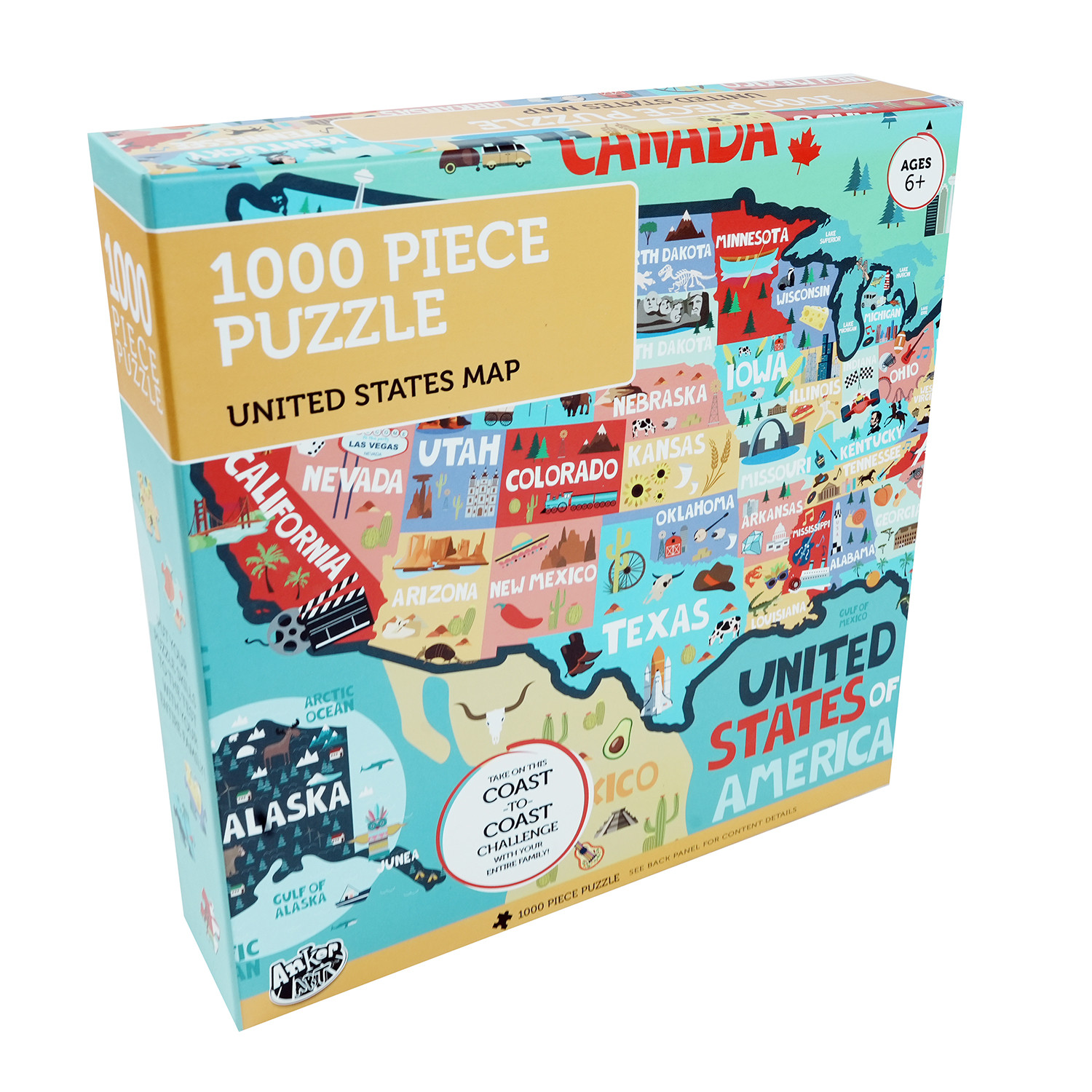  1000-Piece Challenge Jigsaw