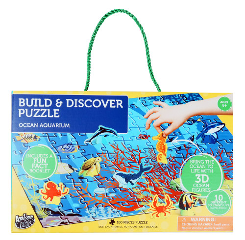 AquaWorld 3D Stand-Up Giant Ocean Explorer Jigsaw