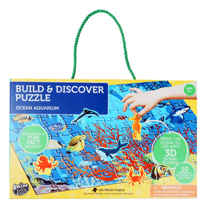 AquaWorld 3D Stand-Up Giant Ocean Explorer Jigsaw