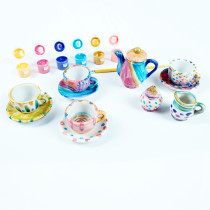 My Itty Bitty DIY Ceramic Tea Set