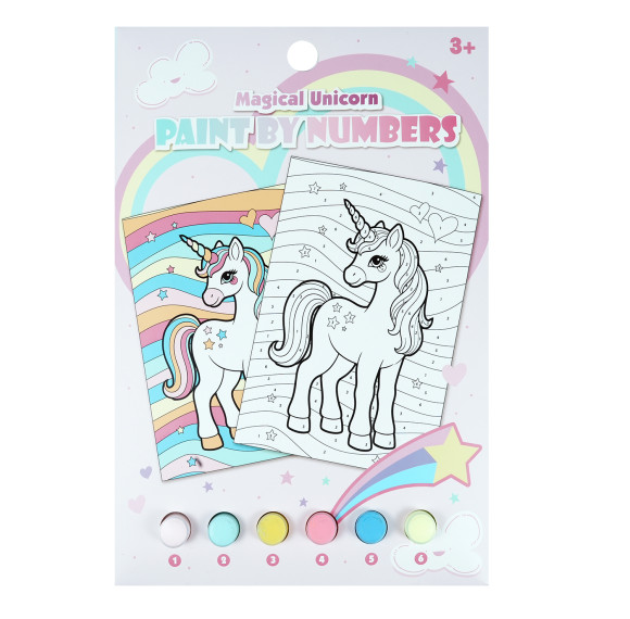 Unicorn Paint by Number Kit