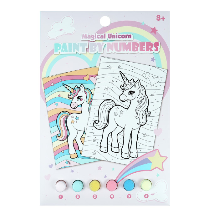 Unicorn Paint by Number Kit