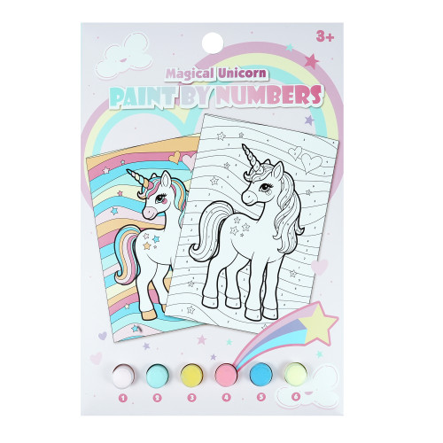 Unicorn Paint by Number Kit
